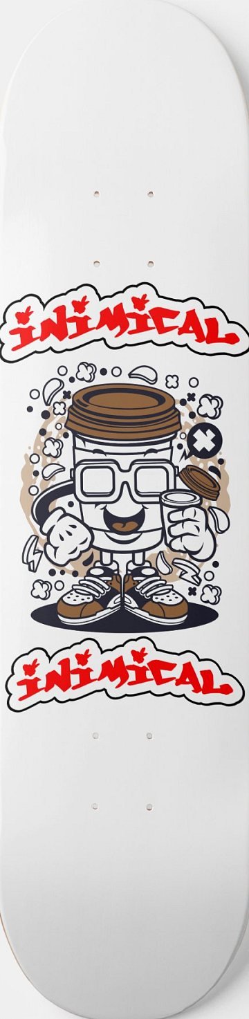 Coffee Boi skateboard deck
