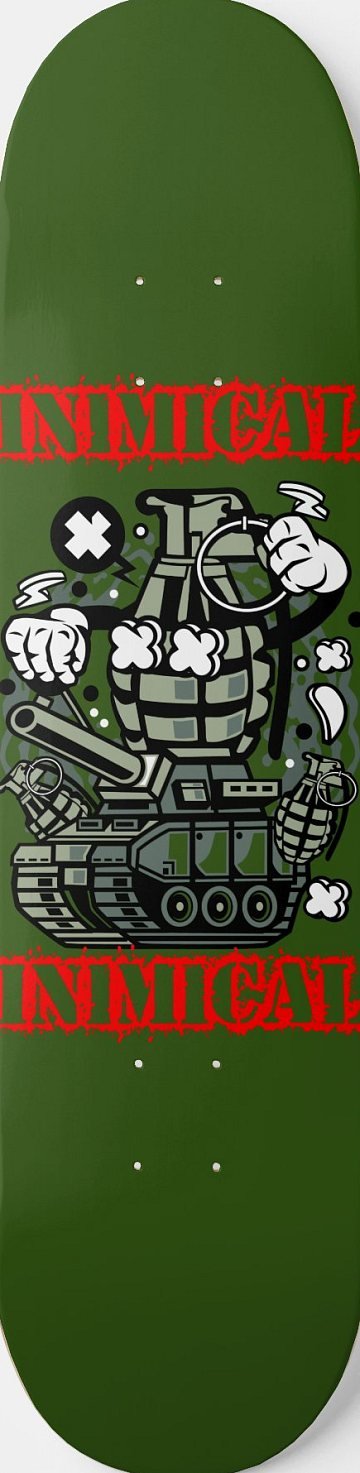 Grenade Tank skateboard deck