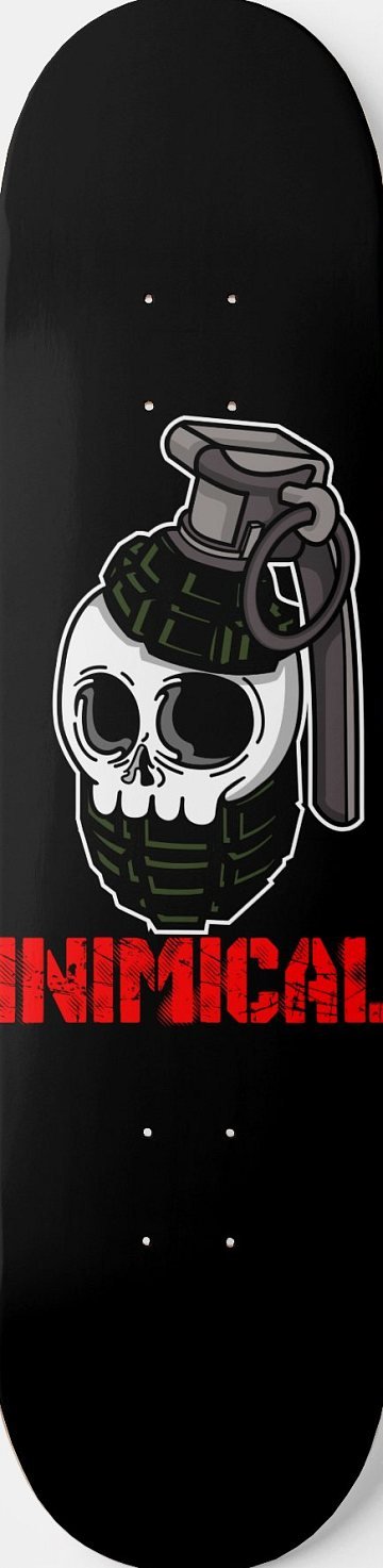 Skull Grenade skateboard deck