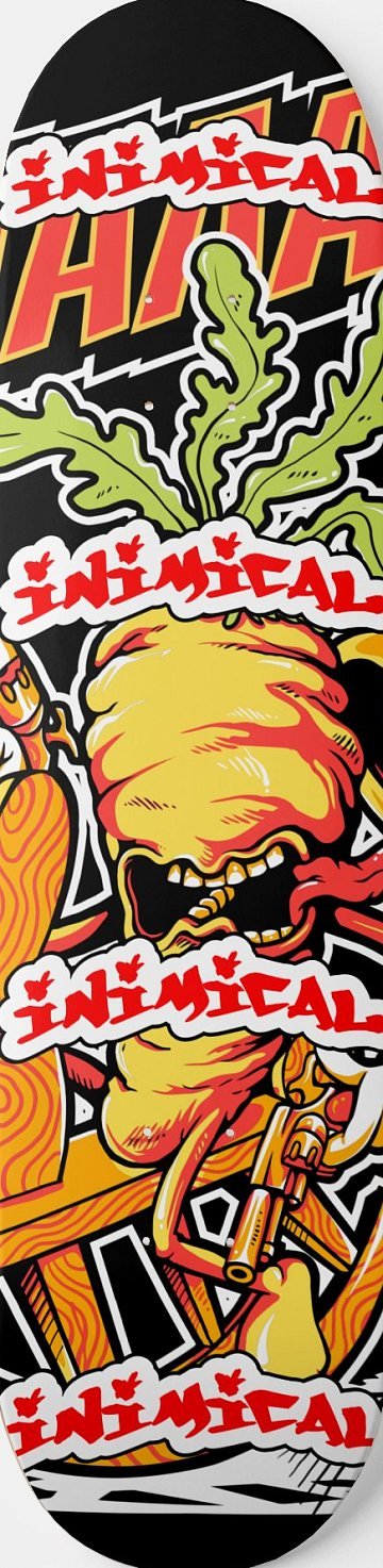 Bandito Carrot skateboard deck