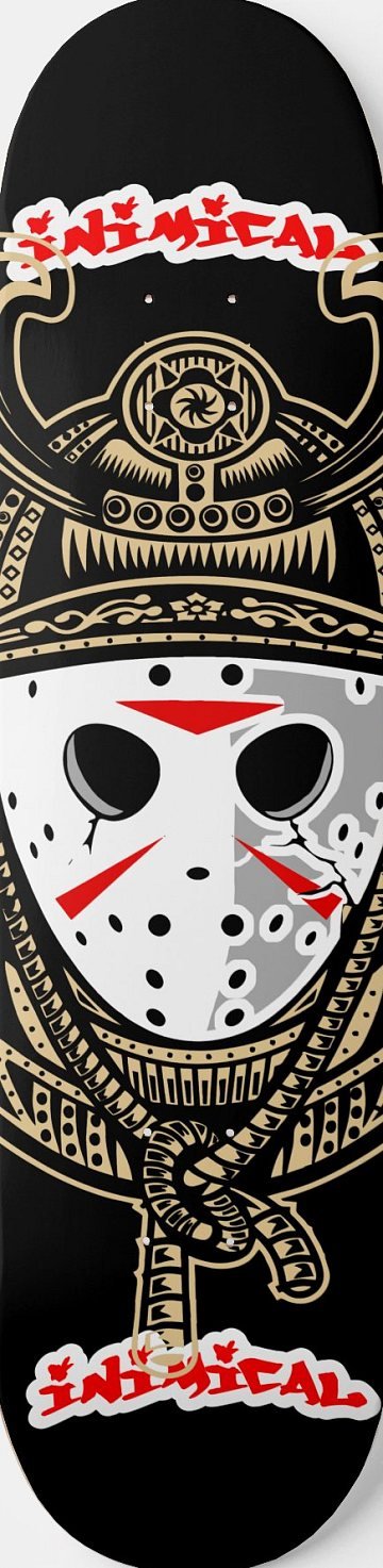 Samurai Horror skateboard deck