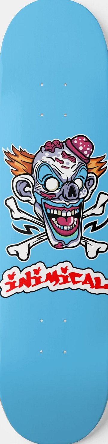 Wicked Clown skateboard deck