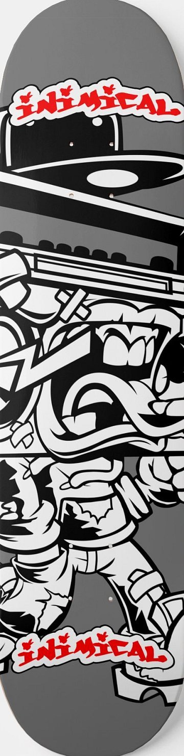 Grimy Boombox skateboard deck
