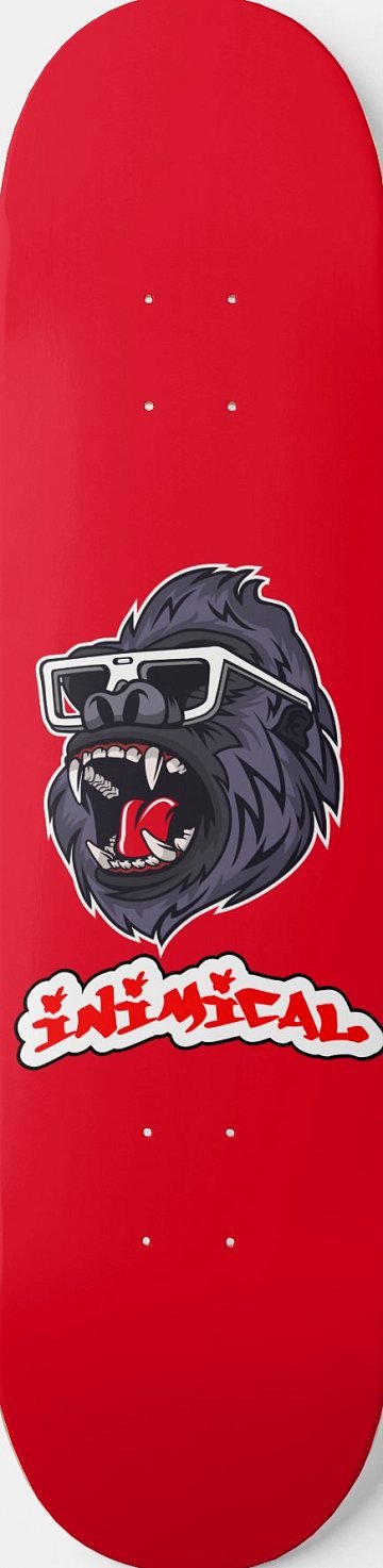 Gorilla skateboard deck