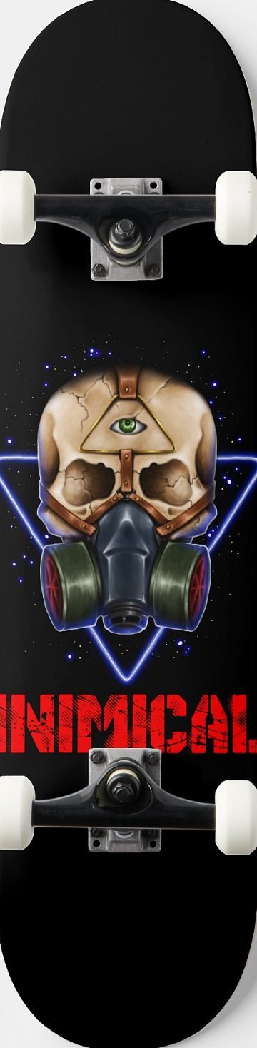 Galactic Toxicity skateboard deck