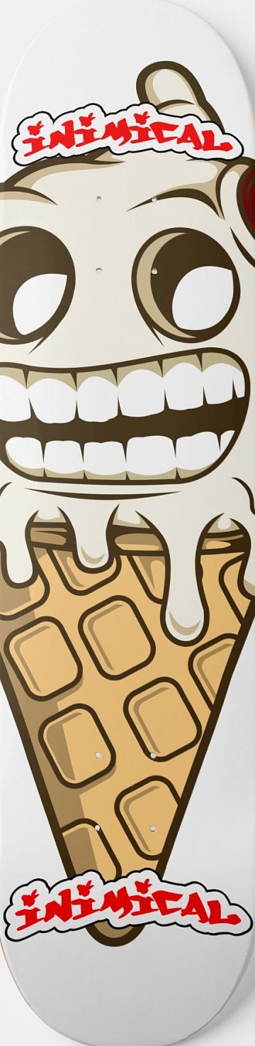 Ice Cream Boi skateboard deck