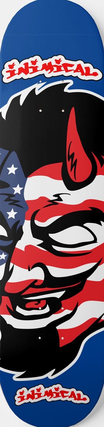 American Devil Skateboard Deck skateboard deck