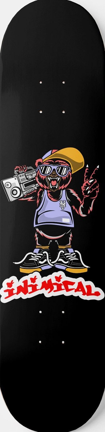 Cool Bear skateboard deck