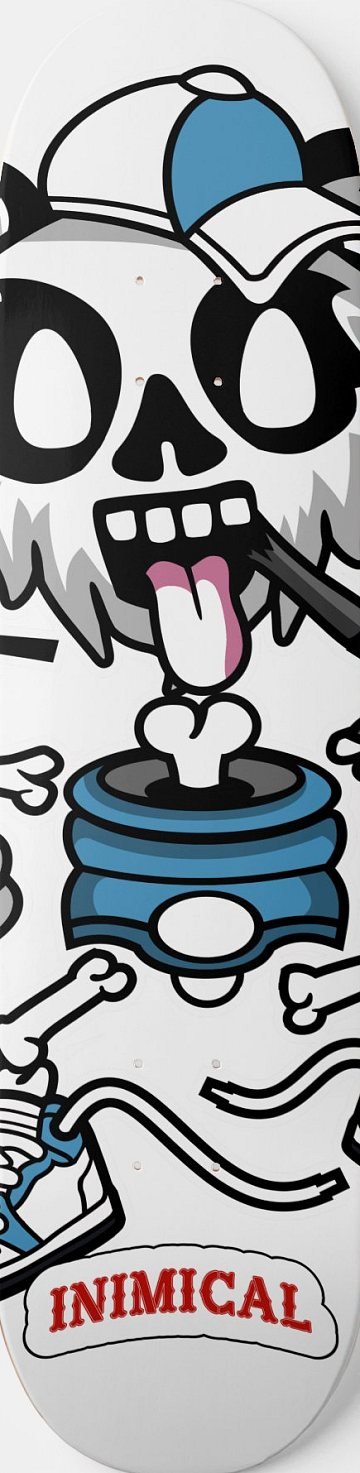 Shook Panda skateboard deck