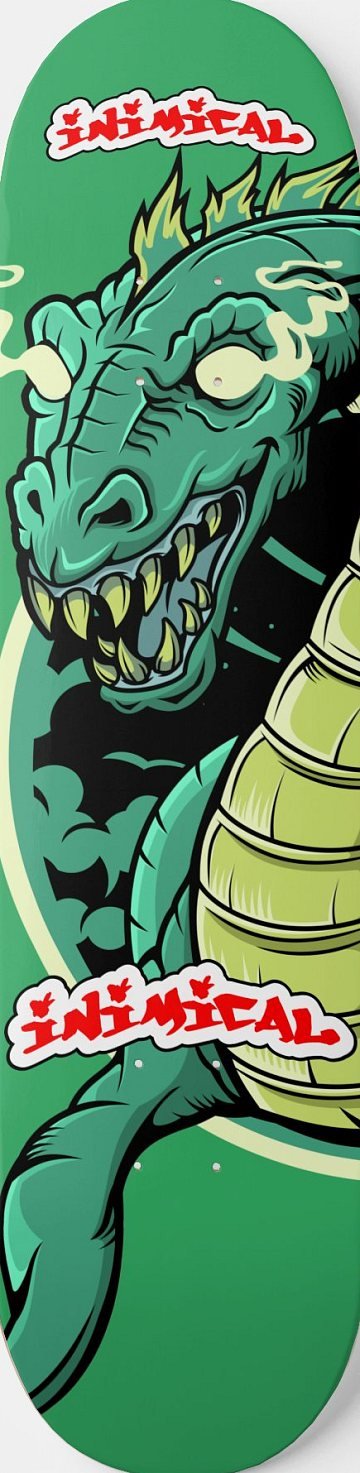 Loch Ness Nessy skateboard deck
