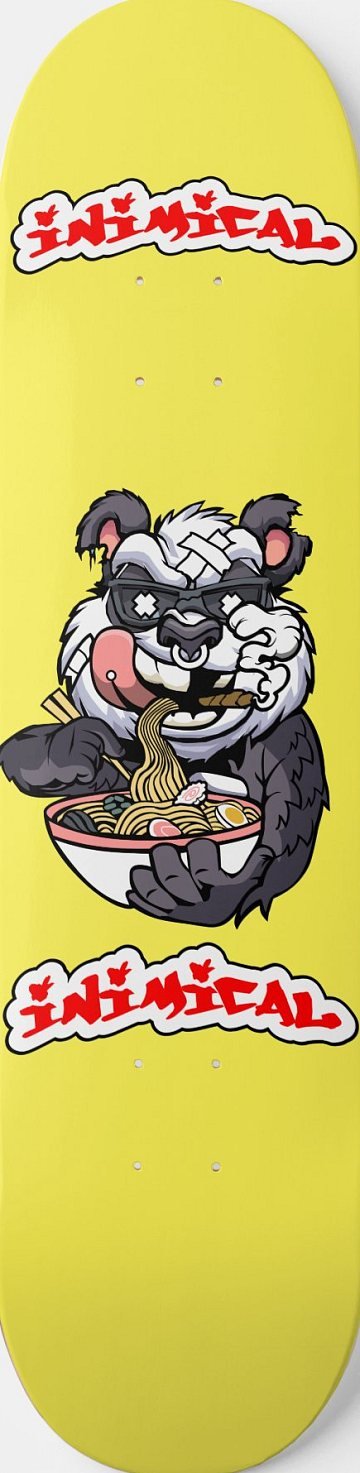 Ramen Panda Skateboard Deck skateboard deck