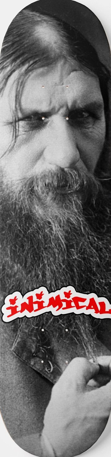 Rasputin skateboard deck