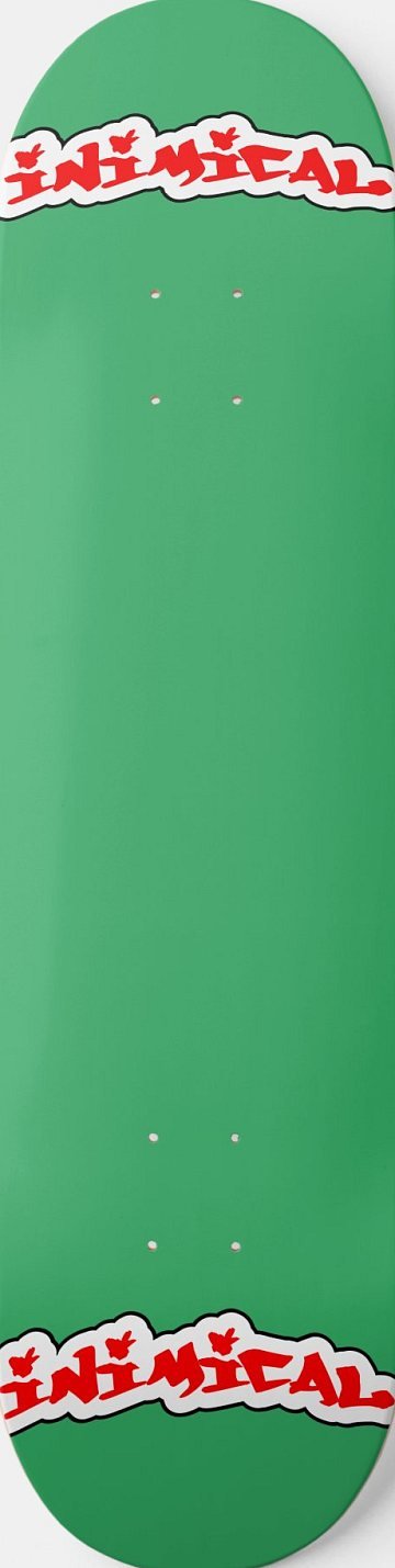 Perfect Green ChromaKey skateboard deck