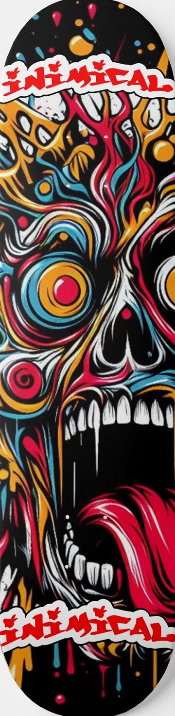 Manic skateboard deck