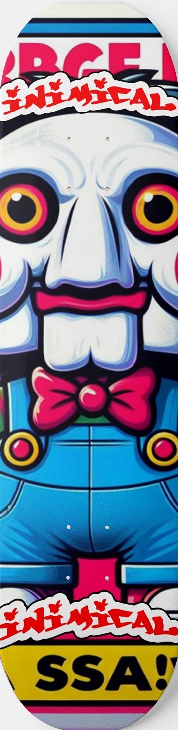 Jiggy With It skateboard deck