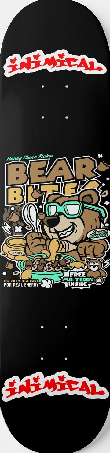 Bear Bites skateboard deck