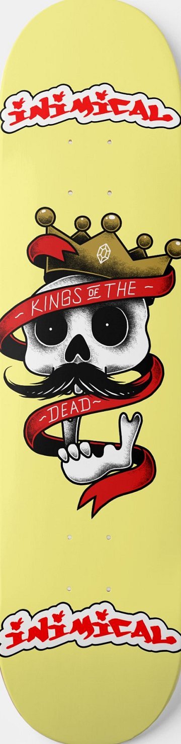 Kings of the Dead Tattoo skateboard deck