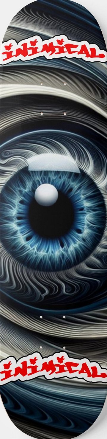 Hypnotic Eye skateboard deck