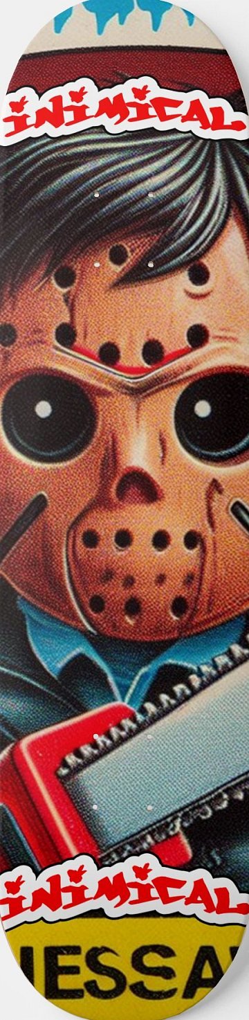 Chainsaw Kid skateboard deck
