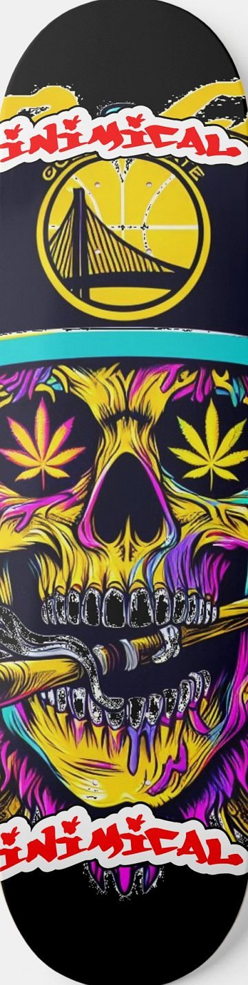 The City skateboard deck