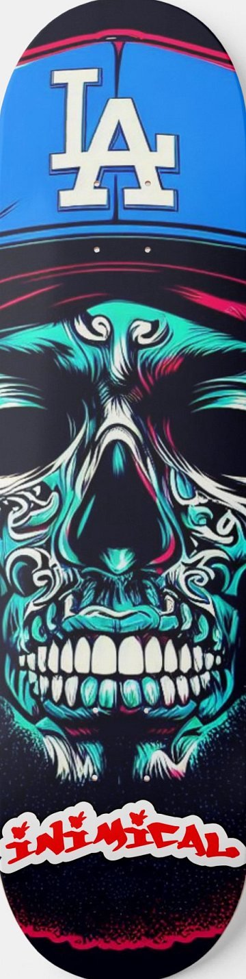 Hussle #2 skateboard deck