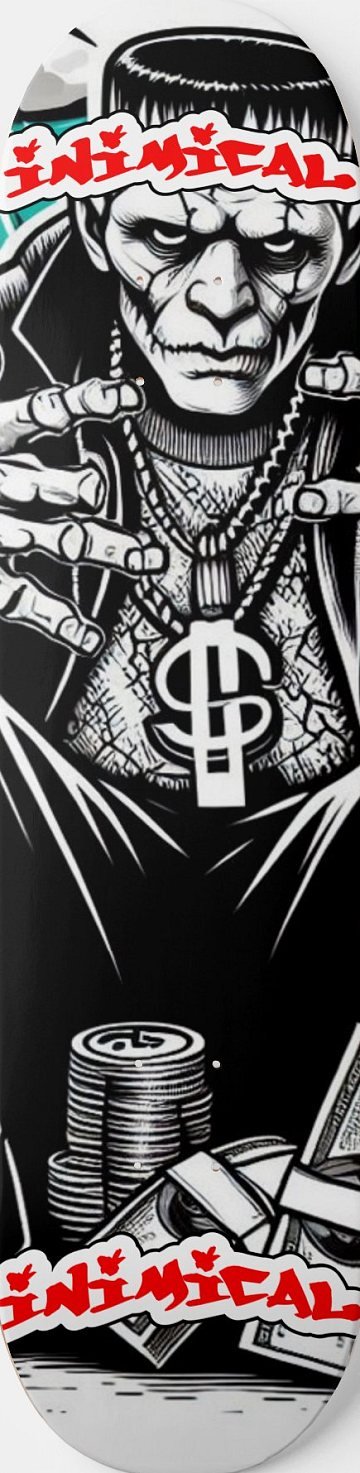Thug Franky skateboard deck