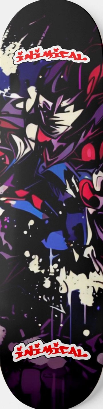 Hip Hop Anime Abstract #1 skateboard deck