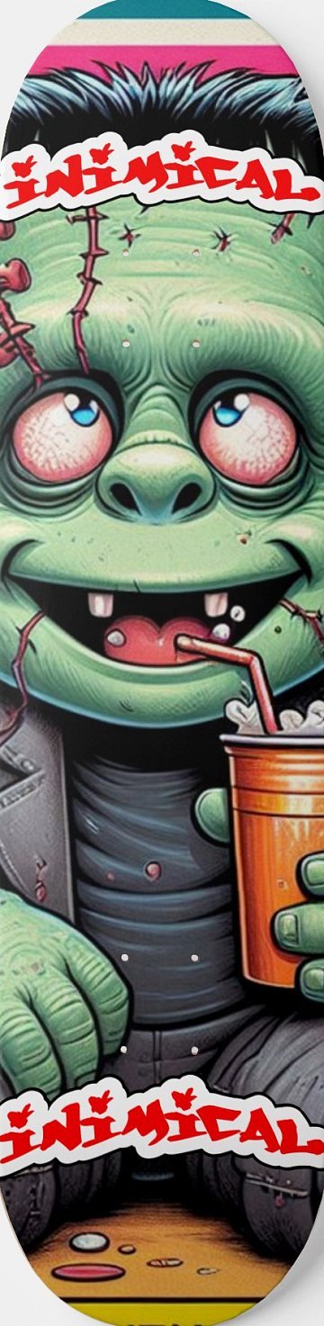 Kid Franky skateboard deck