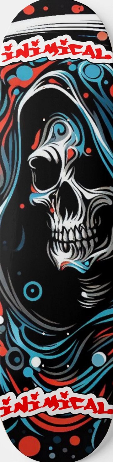 Wild Reaper skateboard deck