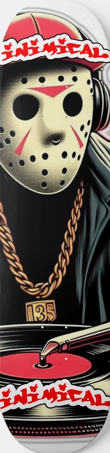 DJ Voorhies skateboard deck