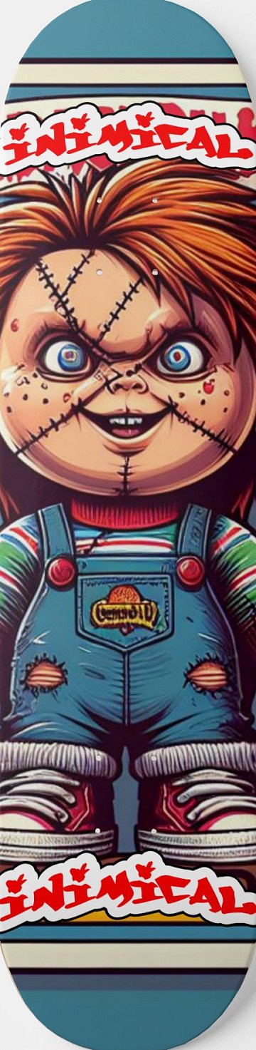 Good Guy Charles skateboard deck