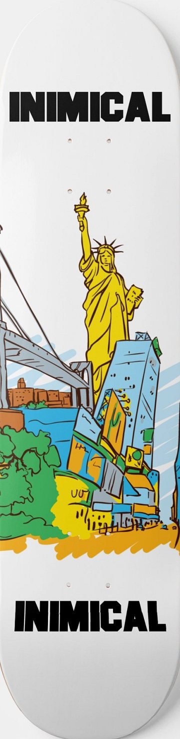 NYC skateboard deck