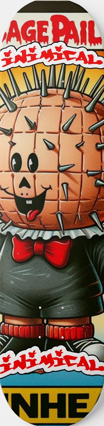 Pinhead skateboard deck