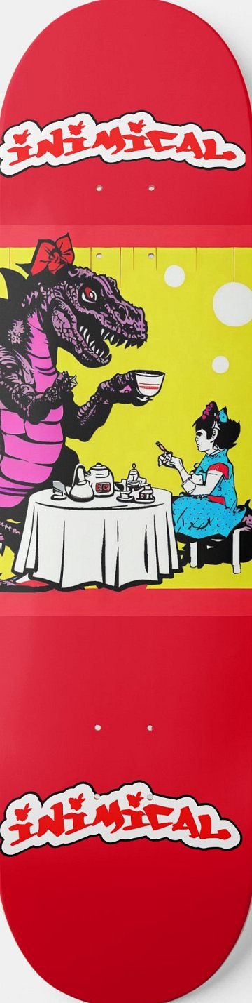 Tea Party skateboard deck