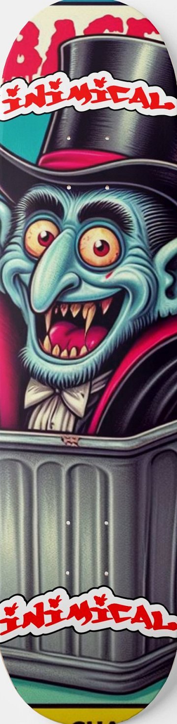 Energy Vampire skateboard deck