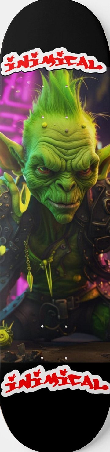 Punk Goblin skateboard deck