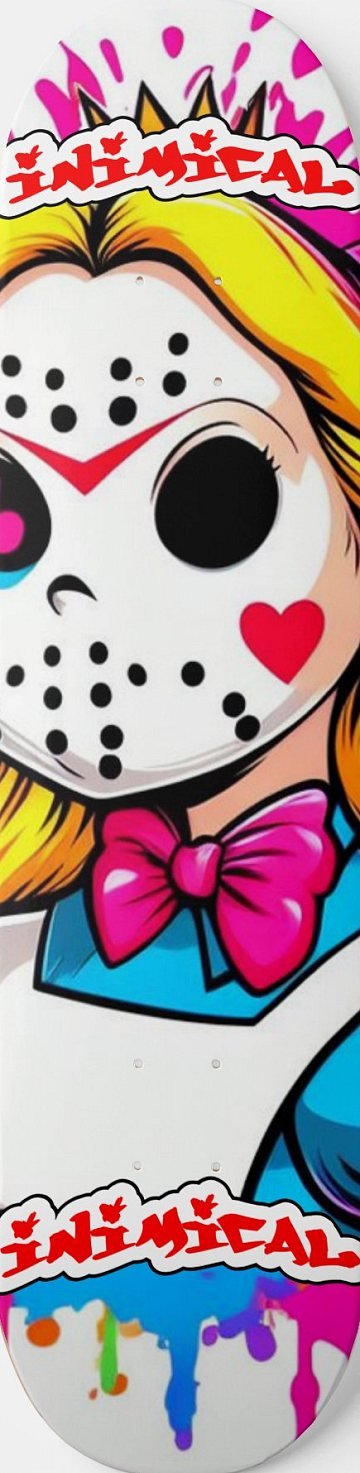 Killa Alice skateboard deck