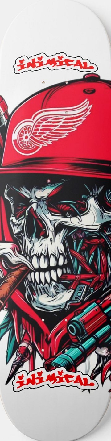 Southwest Detroit skateboard deck