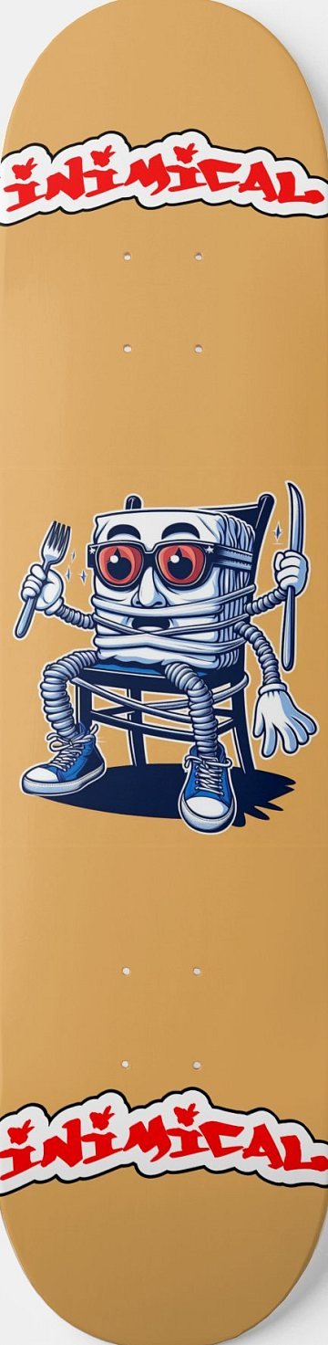 Sorry Charlie skateboard deck