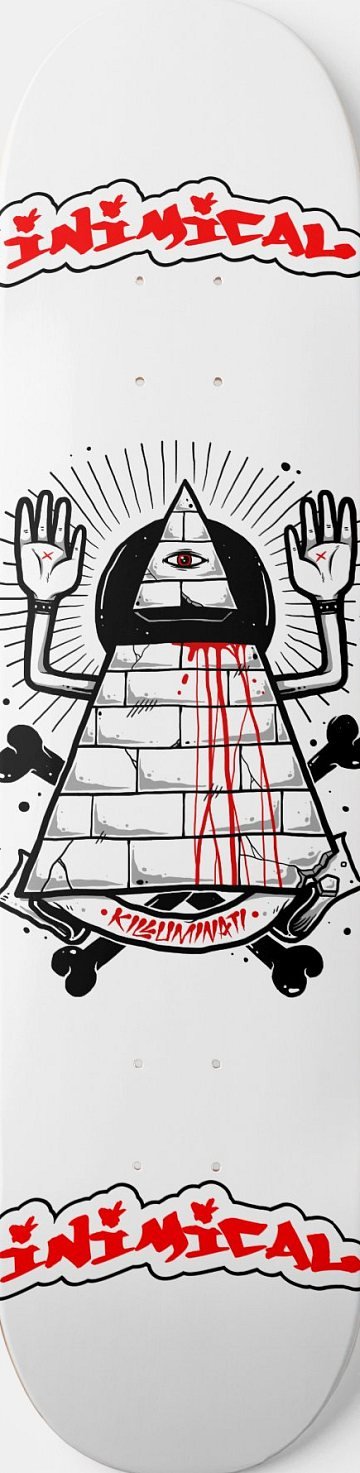 Killuminati skateboard deck