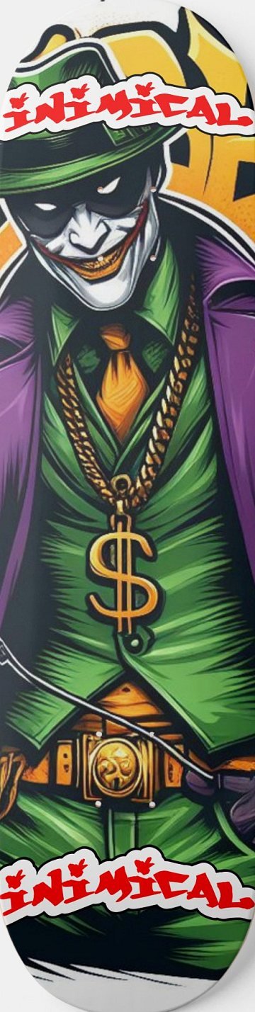 Riddles skateboard deck