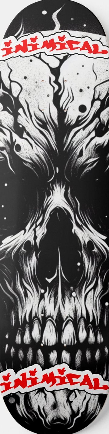 Charred Remains skateboard deck
