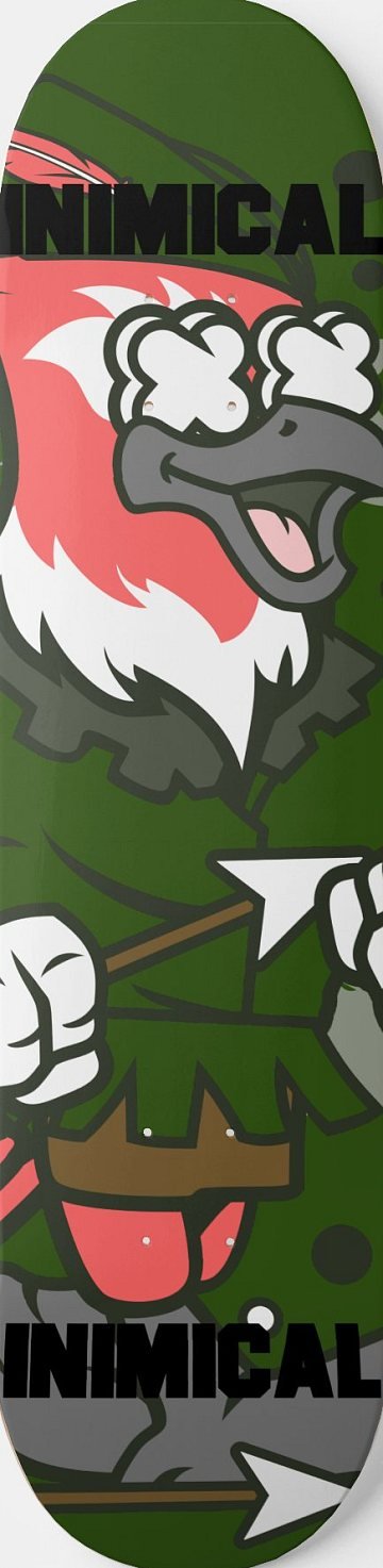 Robin Bird skateboard deck
