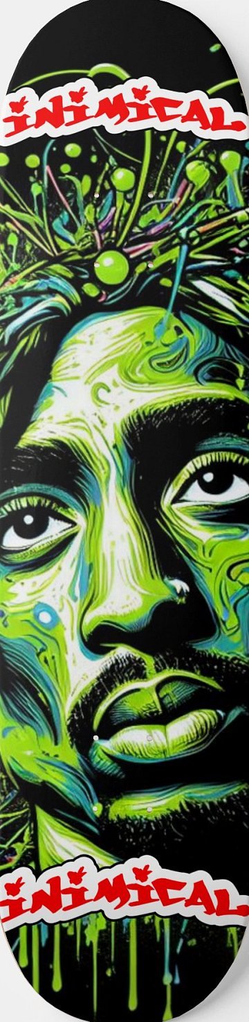 Pac Tribute skateboard deck