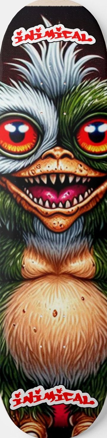 Gizmo skateboard deck