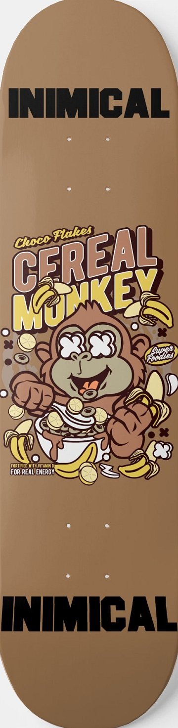 Cereal Monkey skateboard deck