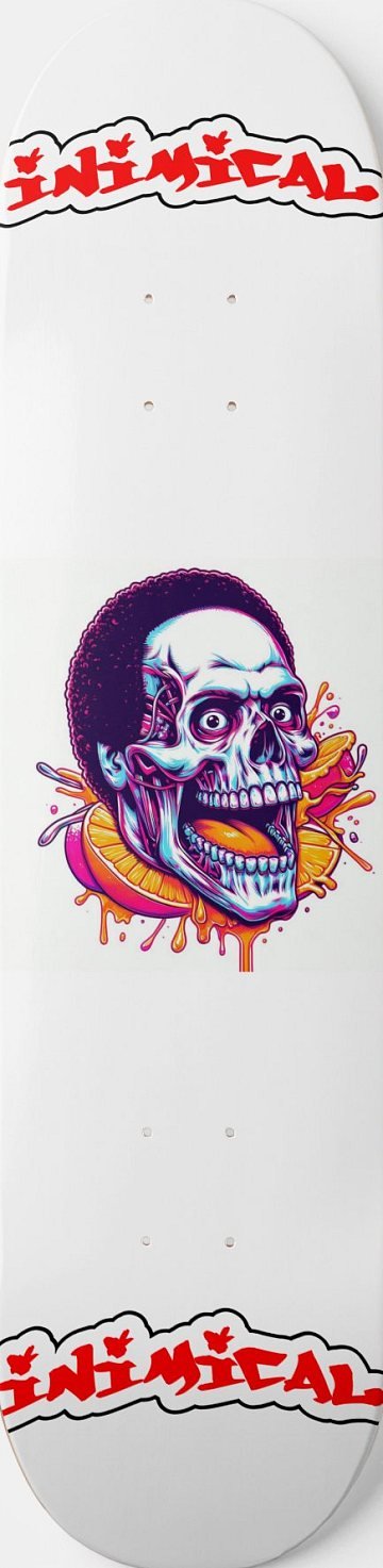 The Juice is Loose skateboard deck