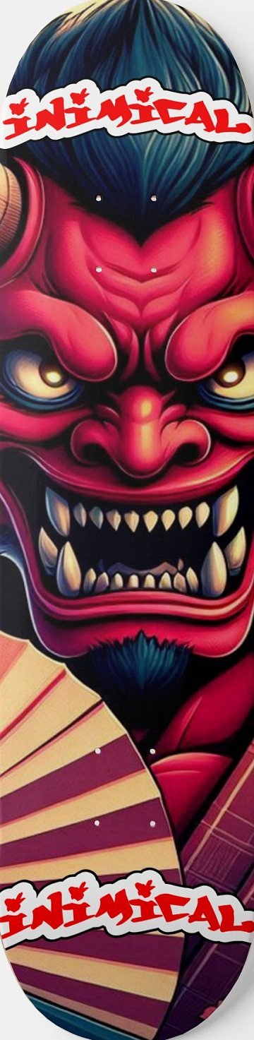 Namahage skateboard deck
