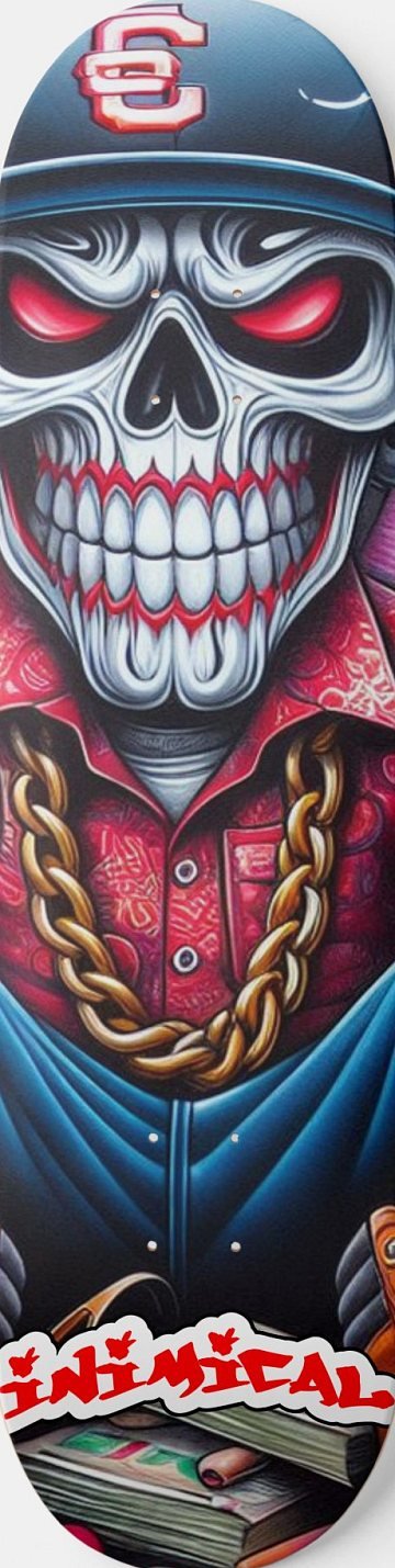 Denomoulous skateboard deck