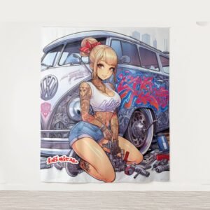 Inimical Lisa Tapestry